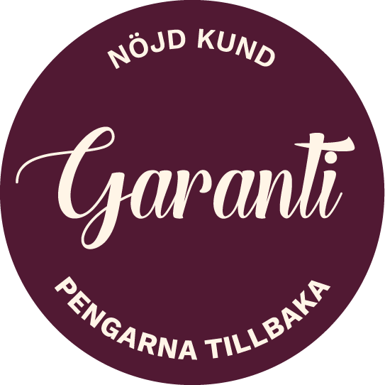 badge med nöjd kund garanti