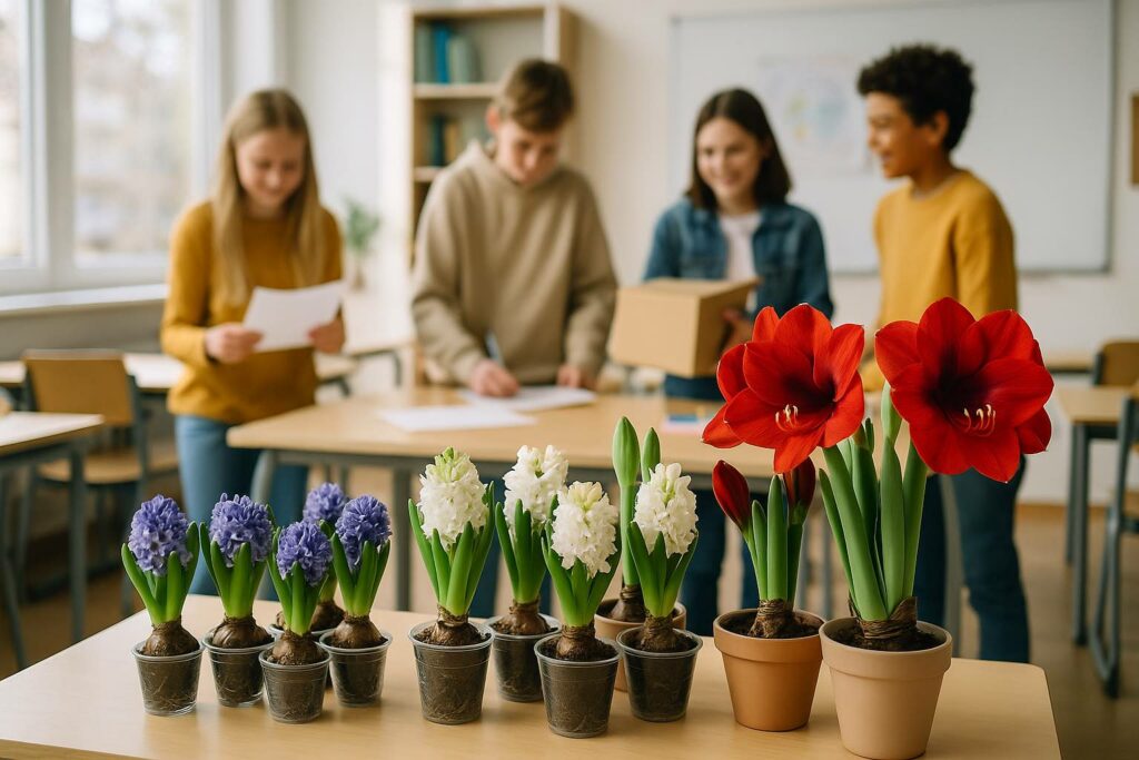 julförsäljning med klassen