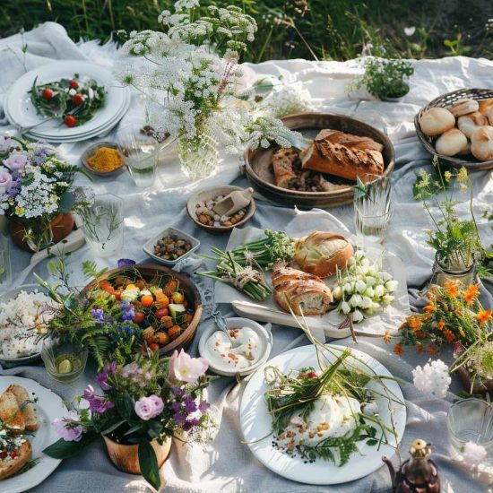 midsommarmat buffet